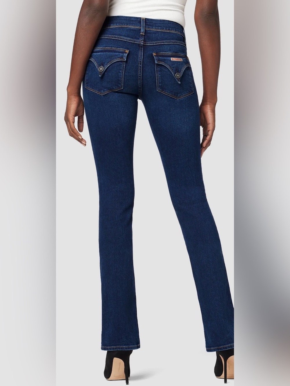 Hudson Beth Flap Pocket Signature Petite Bootcut $205 MSRP